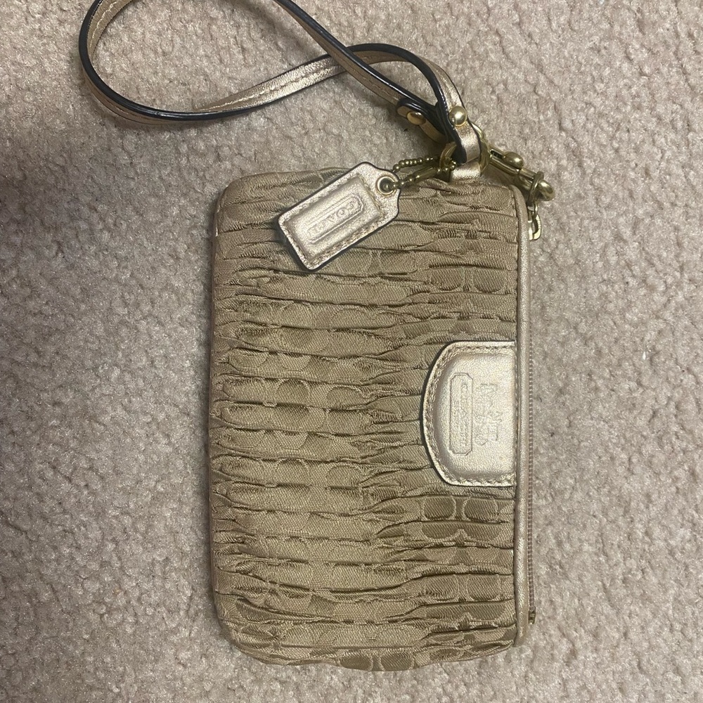 Coach wristlet